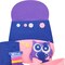 APLI Krapli Sewing Pattern Templates for Bag & Keychain "Owl", Ages 10+